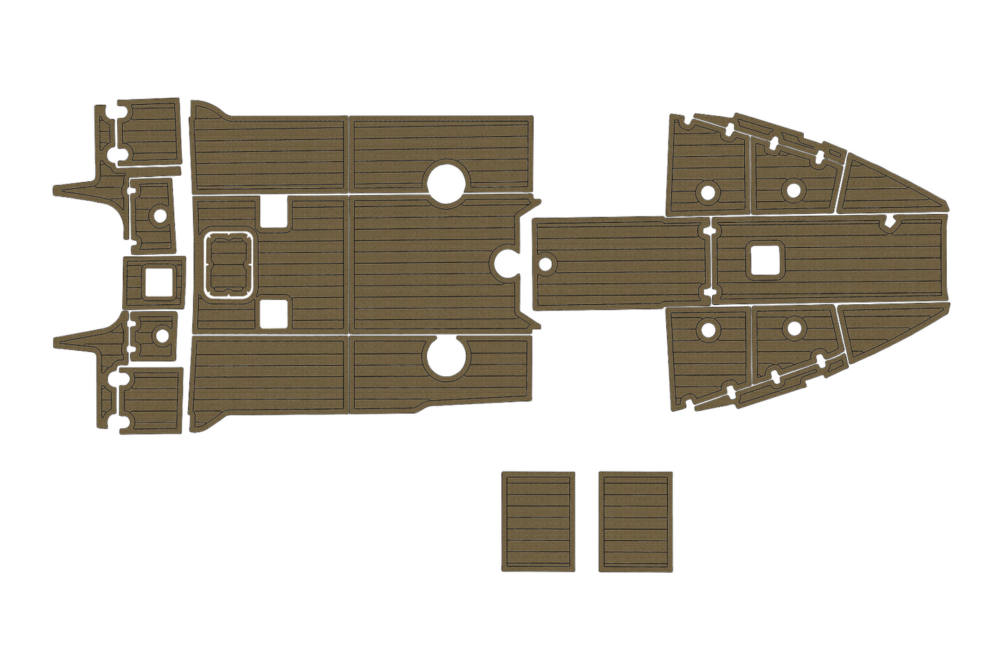 2017-2020 Larson FX Cockpit Swim platform 1/4"6mm EVA foam floor