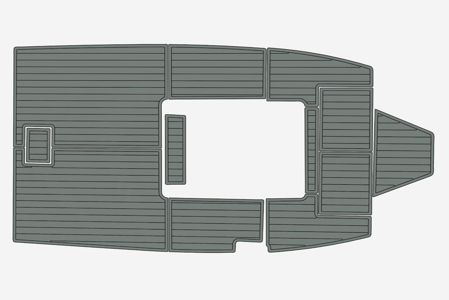 2002-2004 Regulator 21 FS CC Cockpit 1/4"6mm EVA Foam floor