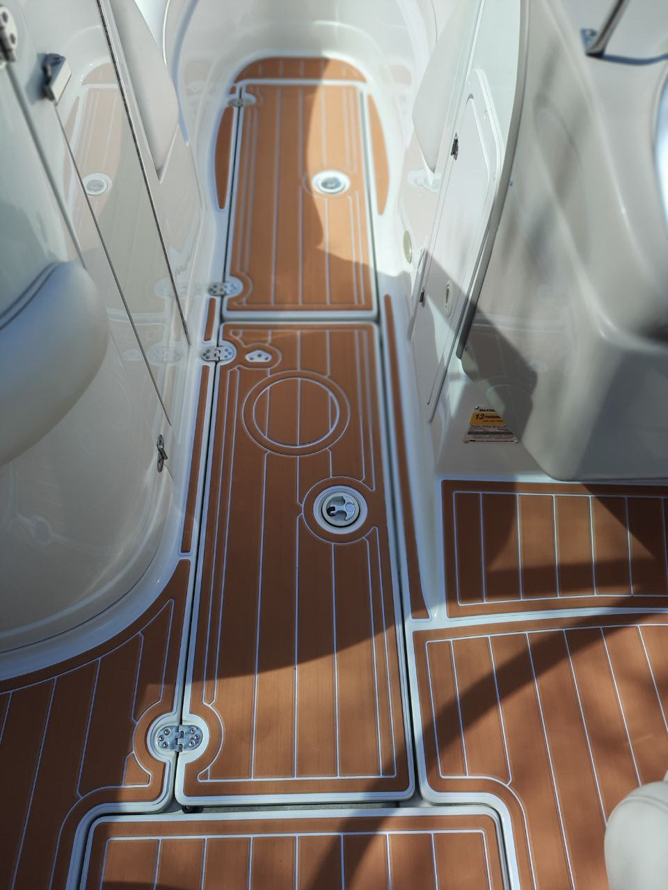 2004-2010 Crownline 240 EX Cockpit bow 1/4"6mm EVA foam floor