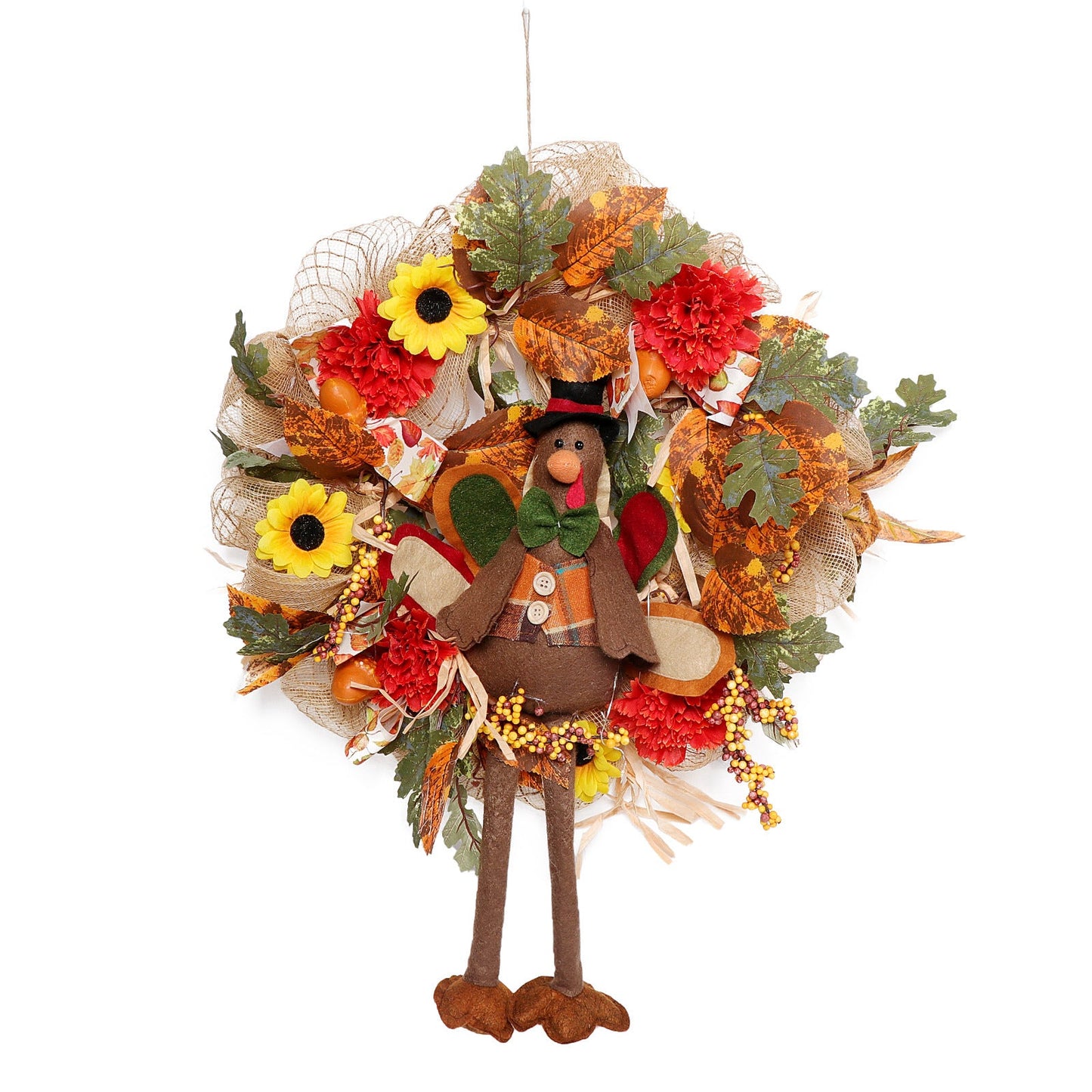 Thanksgiving Decor Luminous Wreath