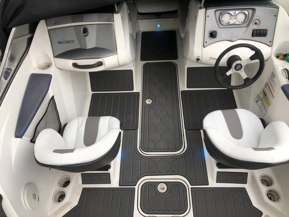 2007-2012 Sea Doo 180 Cockpit Swim platform bow 1/4"6mm EVA foam faux mat floor