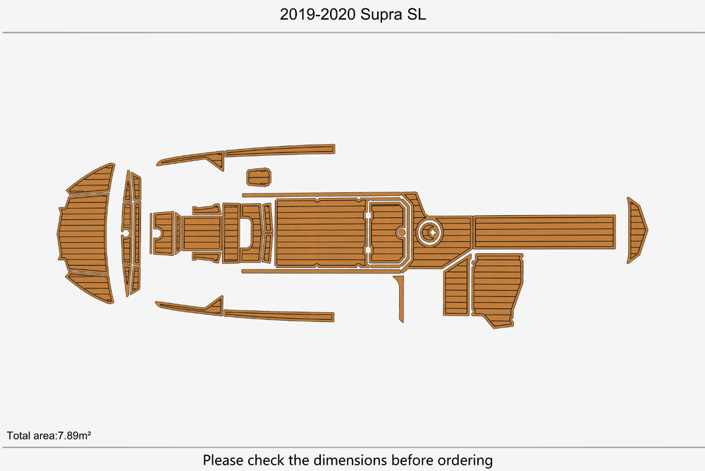 2019-2020 Supra SL Marine teak deck seadek EVA Foam Boat flooring