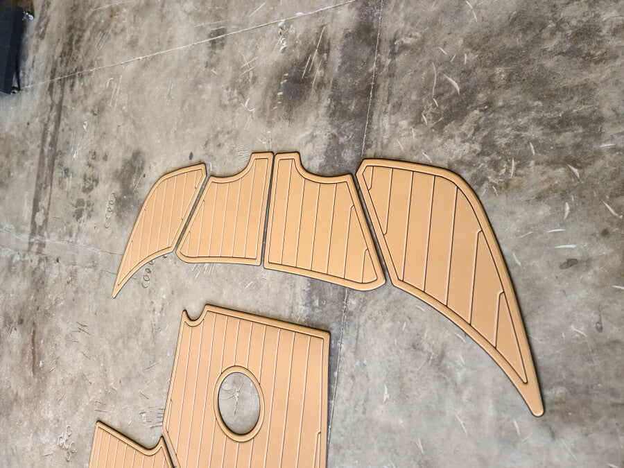 2007-2012 sea doo 230 wake Cockpit & Swim platform1/4" 6mm faux teak floor