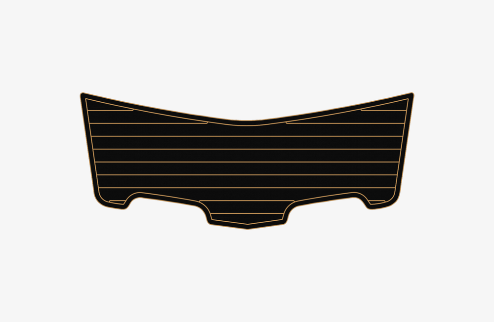 MasterCraft 245 X30 X2 Anti-slip mat Custom EVA faux teak marine deck flooring