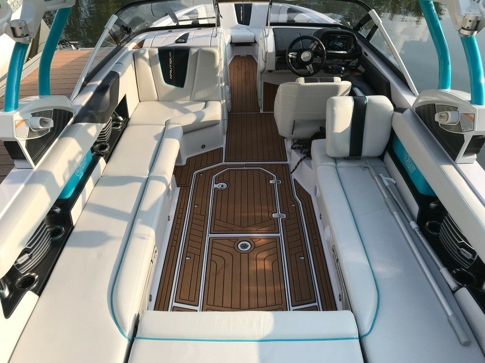 2013-2018 Nautique G23 Cockpit Swiming Platform Pads 1/4" 6mm EVA Teak Decking