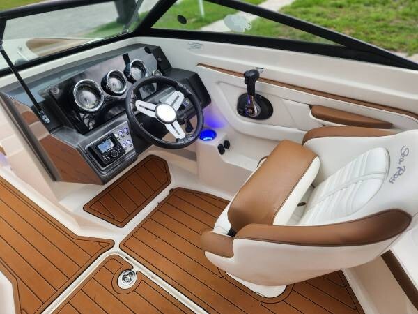 2017-2021 Sea Ray SPX 210 Cockpit Swim platform bow 1/4"6mm EVA foam faux floor