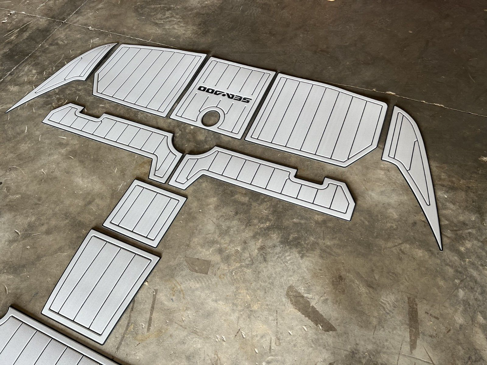 2005-2012 sea doo 210 swim platform 1/4” 6mm EVA faux teak Non-slip mat floor
