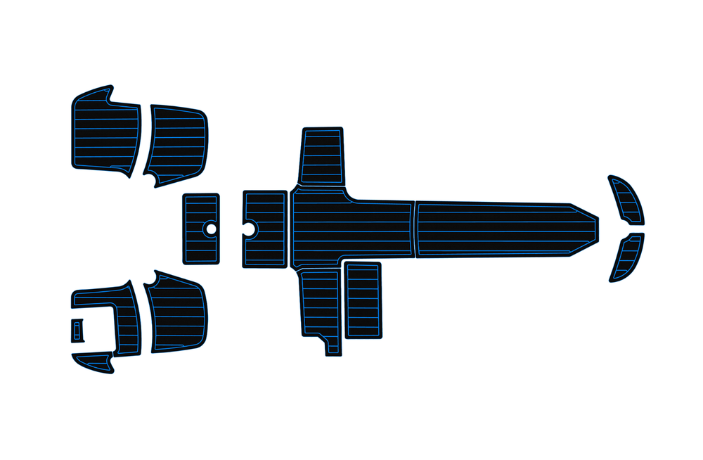 2020-2024 Bayliner M17 Cockpit swim platform 1/4" 6mm EVA foam floor