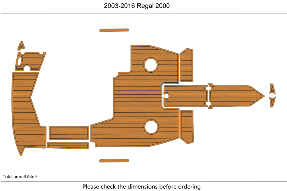 2005-2013 Regal 2000 Marine teak deck seadek EVA Foam Boat flooring