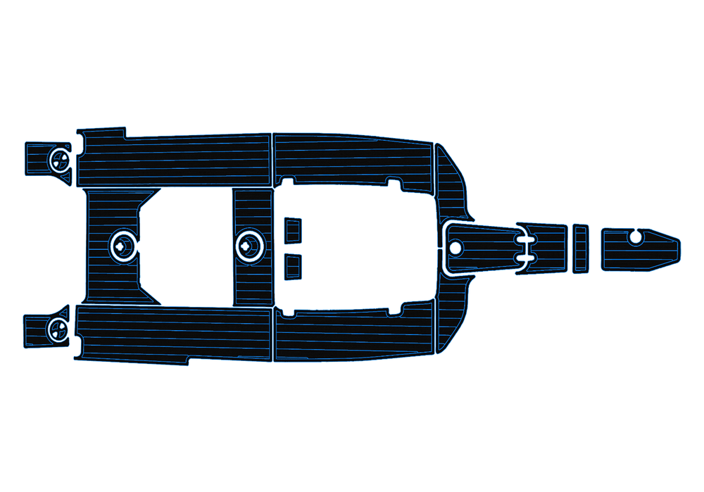 2022-2023 Sea Hunt Ultra 265 SE CC Marine teak deck EVA Foam Boat flooring