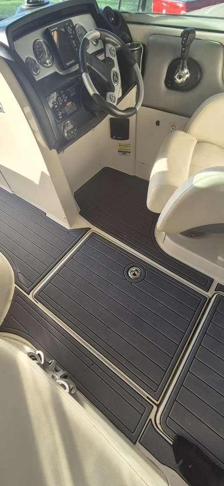 2007-2008 Sea Ray 260 Sundeck Cockpit Swim platform 1/4"6mm EVA Faux foam floor
