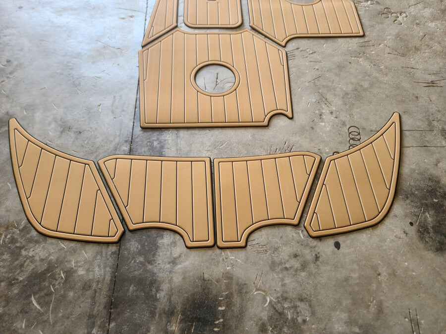 2007-2012 sea doo 230 wake Cockpit & Swim platform1/4" 6mm faux teak floor