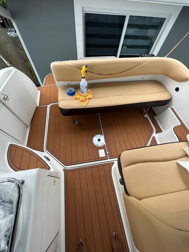 1999-2001 Sea Ray 260 Sundancer Cockpit Swim platform 1/4"6mm EVA foam mat floor