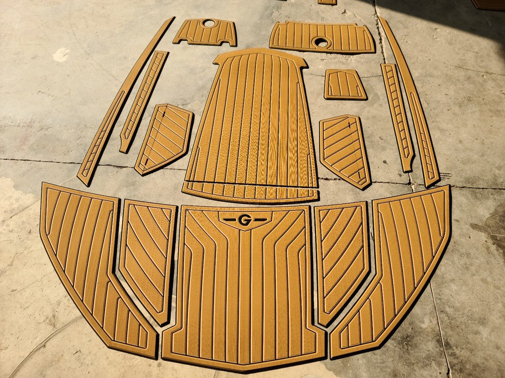 2015-2018 Nautique G23 Swiming Platform Pads 1/4" 6mm EVA FAUX Teak Decking