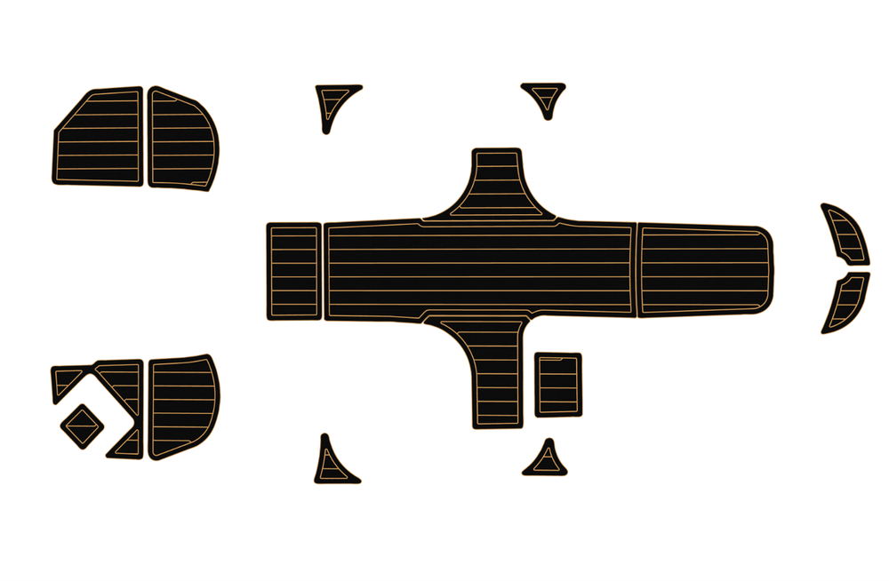 2013-2022 bayliner element E16 Cockpit swim platform 1/4" 6mm EVA foam floor