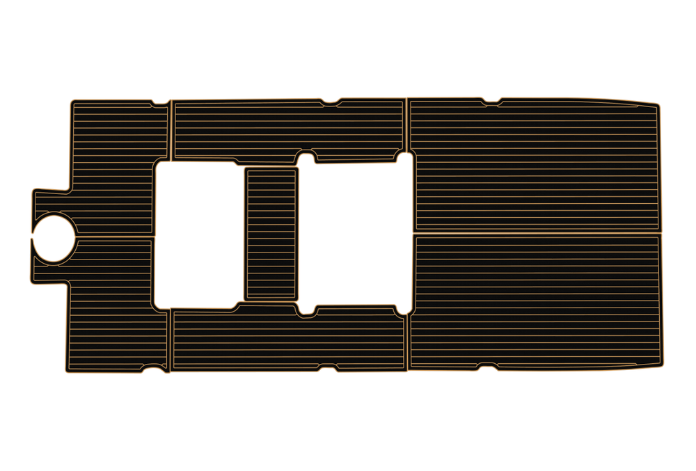 2016-2018 Carolina Skimmer 21 Cockpit 1/4"6mm EVA foam floor