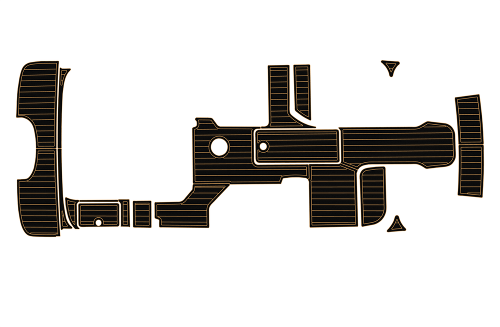 2019-2023 bayliner vr6 Cockpit swim platform 1/4" 6mm EVA foam floor