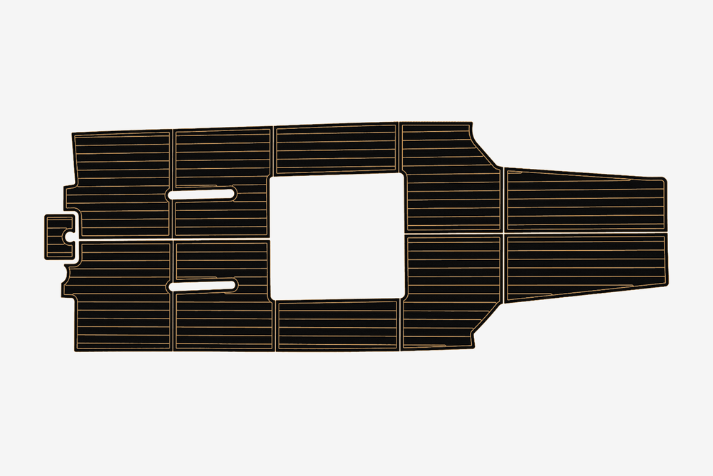 2008-2009 Riddick 2290 Skiff Marine teak deck seadek EVA Foam Boat flooring