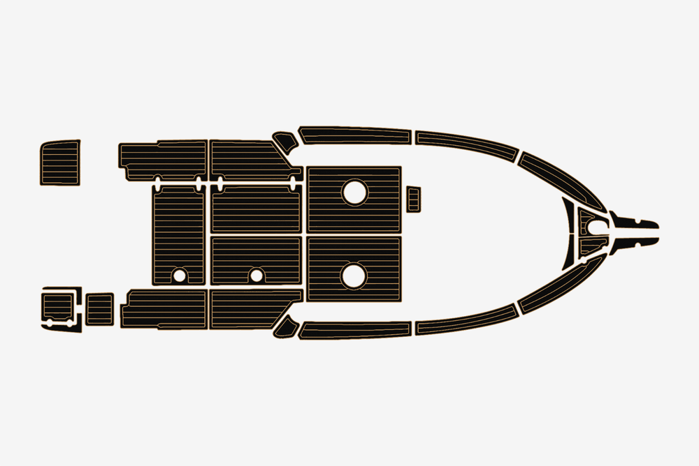 Dubhe Calima 645 Marine teak deck EVA Foam Boat flooring