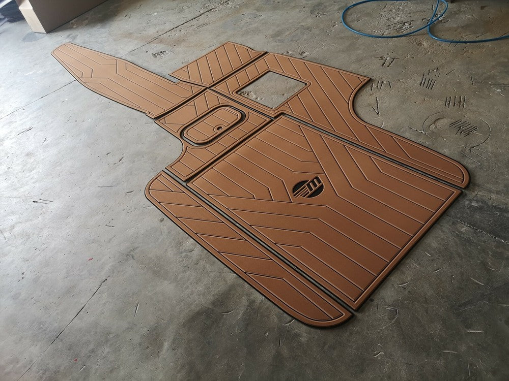 2005-2008 malibu 21 vlx Cockpit 1/4" 6mm EVA Faux Teak Non-slip mat floor