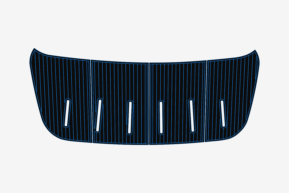 2003 Baia Azzurra 63 Swim platform 1/4" 6mm EVA foam marine floor