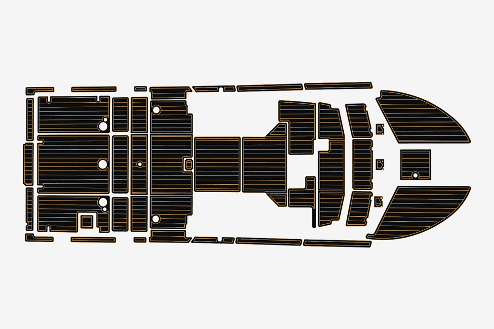 2017 RMX HCX 23 Marine teak deck seadek EVA Foam Boat flooring
