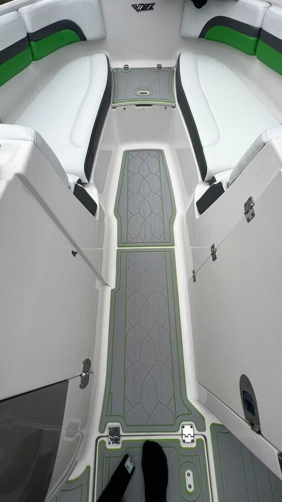 2017 Chaparral 243 VR cockpit & Swim Platform Pads 1/4" 6mm EVA Teak deck floor