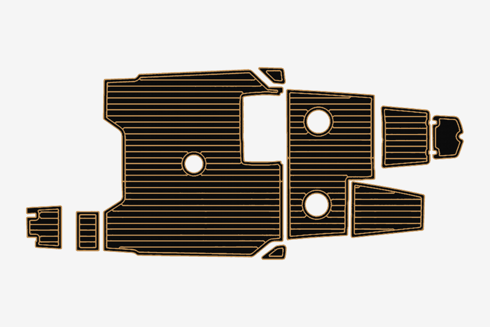 2021 Dipol Timonera 600 Marine teak deck EVA Foam Boat flooring
