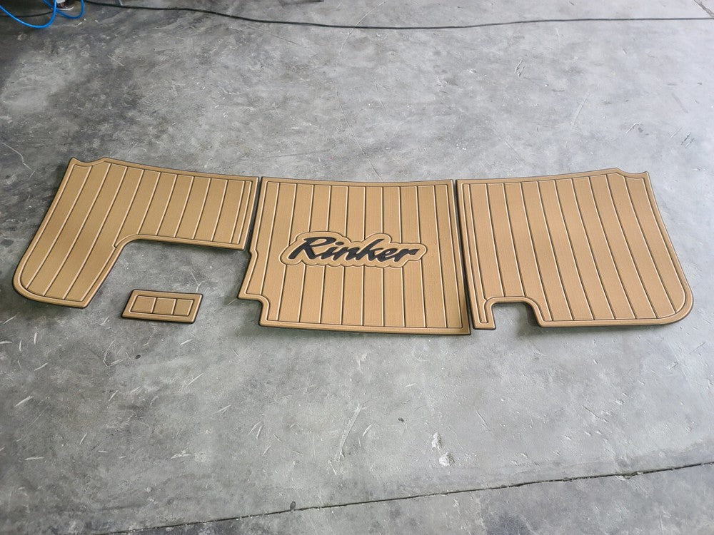 2003 Rinker Fiesta vee 270 swimming platform EVA Faux teak 6mm Non-slip mat