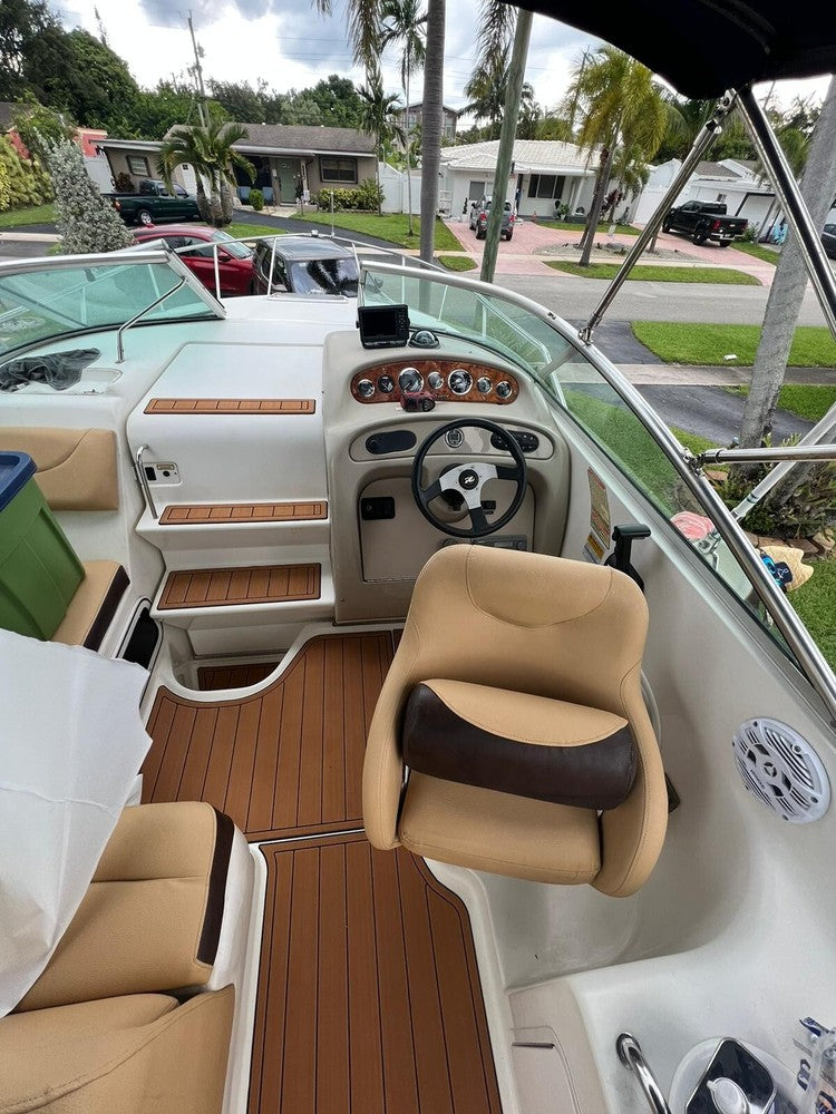 1999-2001 Sea Ray 260 Sundancer Cockpit Swim platform 1/4"6mm EVA foam mat floor