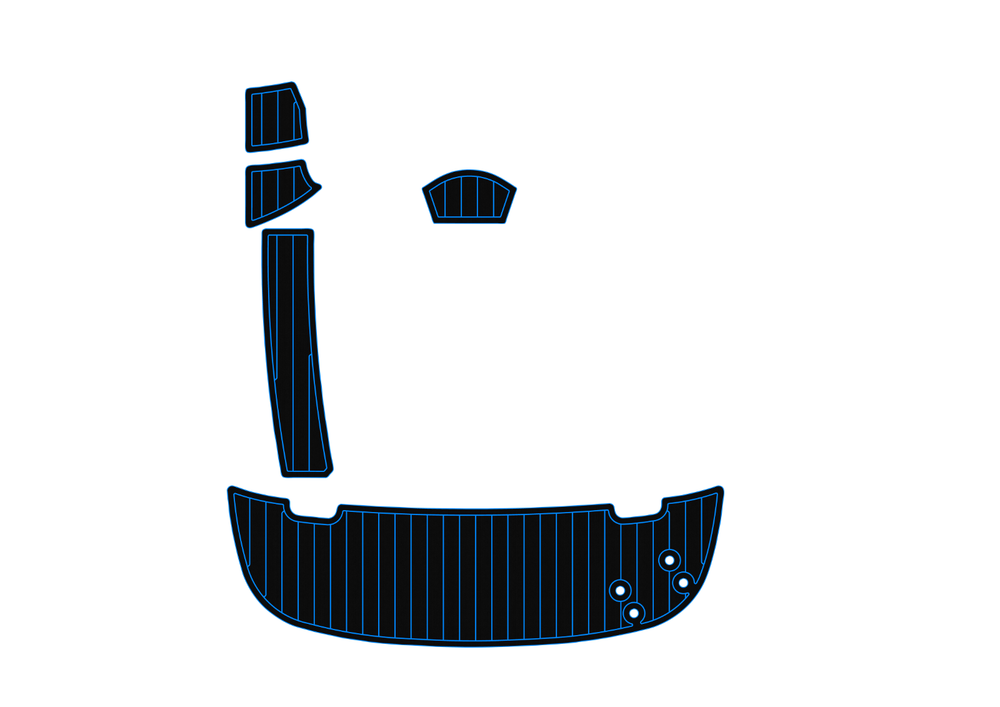 Bayliner A7 Swim platform 1/4" 6mm EVA foam floor