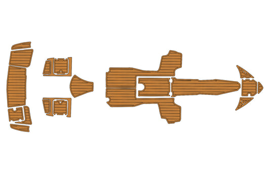 2019 Chaparral H20 23 Cockpit Swim platform bow 1/4"6mm EVA foam floor