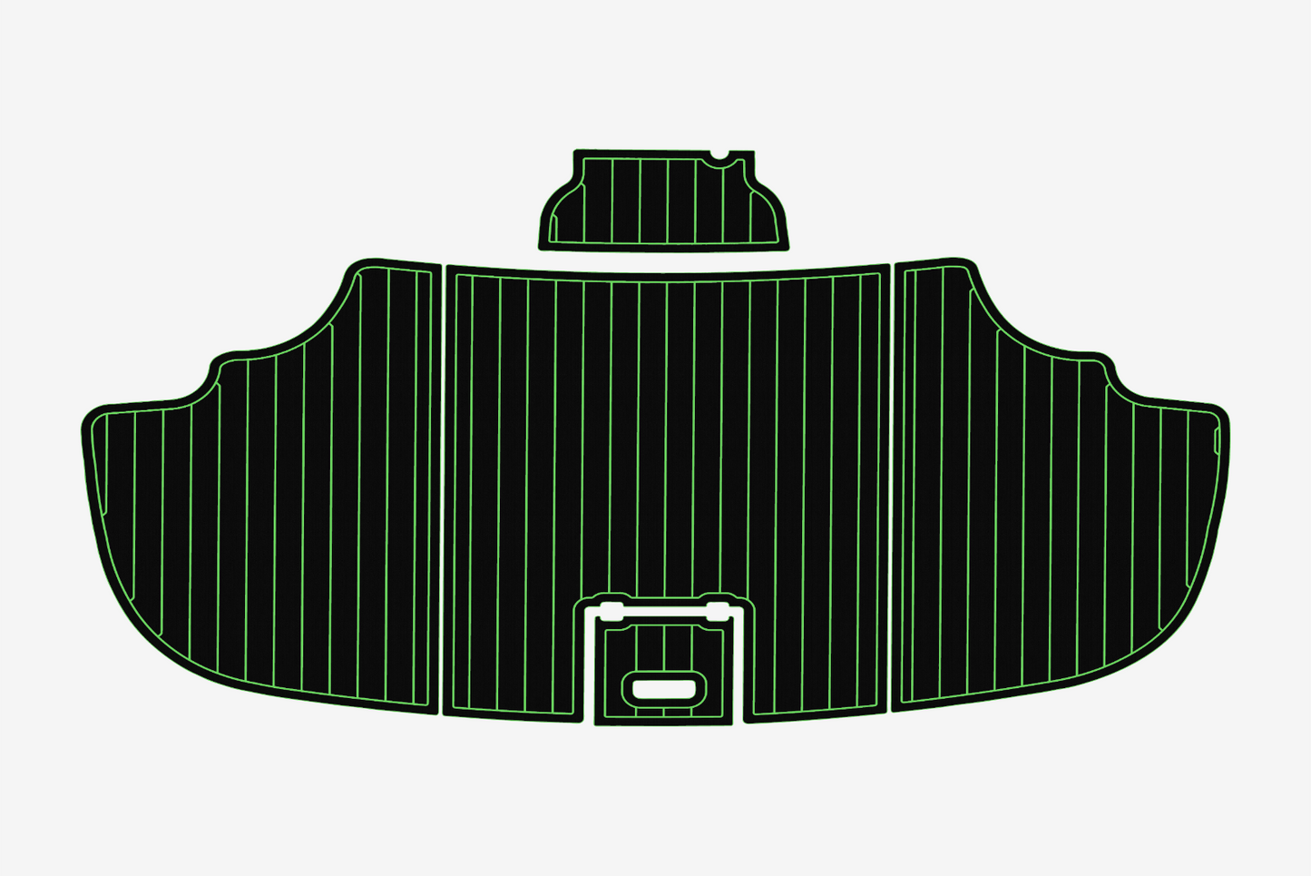2004-2006 Doral 33 Swim platform 1/4"6mm EVA Foam carpet marine floor