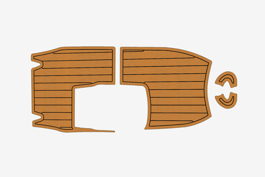 2007-2009 AB Inflatable 14 cockpit Pads 1/4" 6mm EVA Teak deck floor