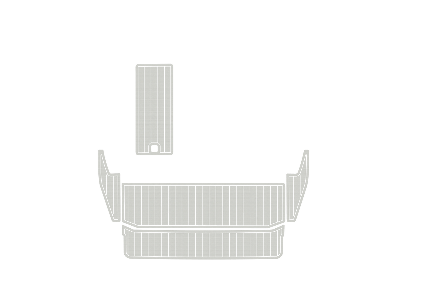 2015-2017 cobalt A25 Swim platform 1/4"6mm EVA foam floor