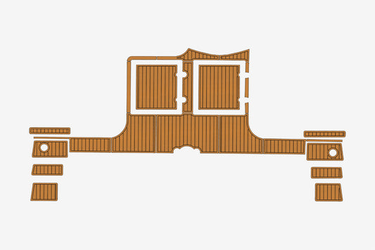 1994-1995 Catana 411 Swim platform 1/4"6mm EVA Foam carpet marine floor
