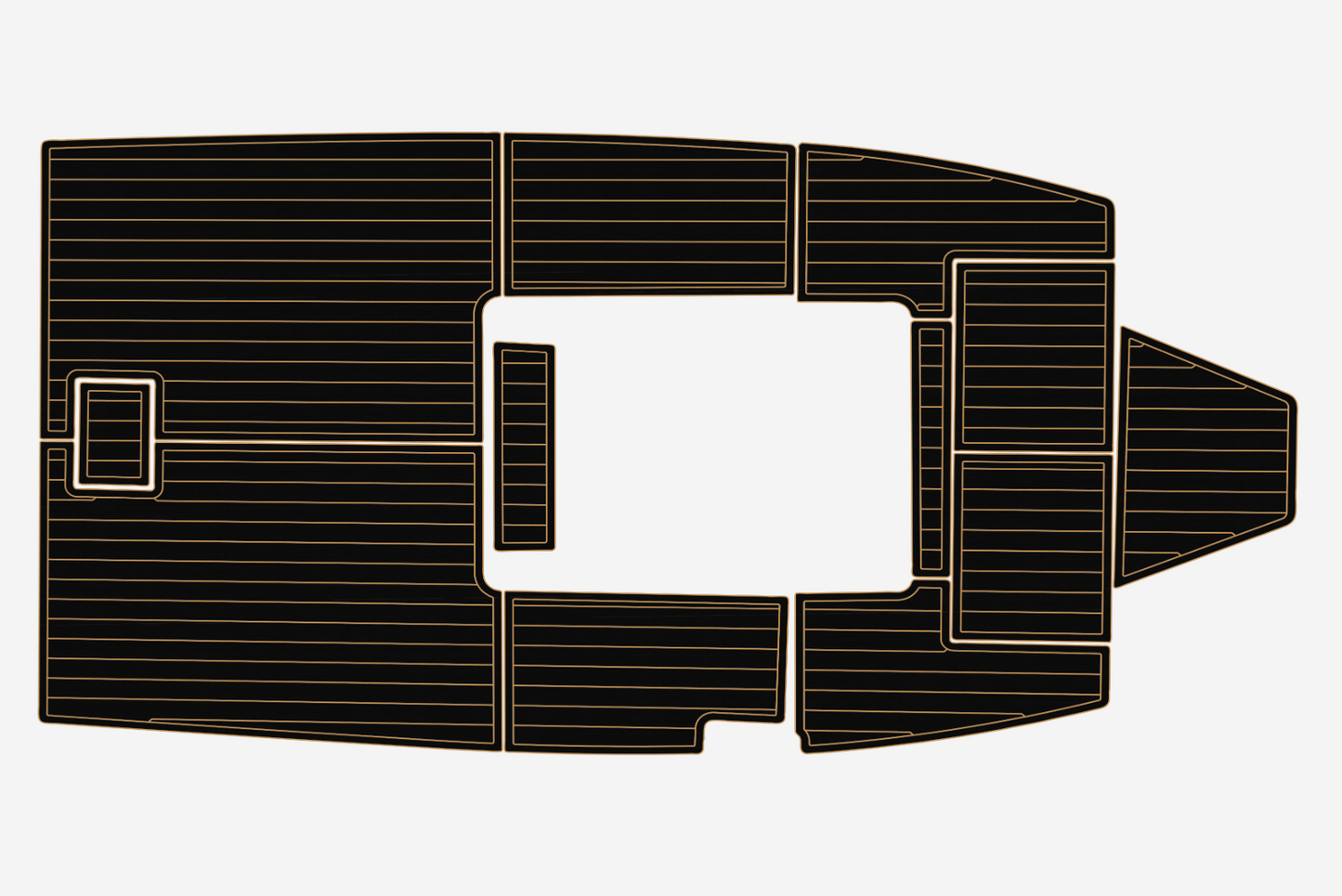 2002-2004 Regulator 21 FS CC Cockpit 1/4"6mm EVA Foam floor