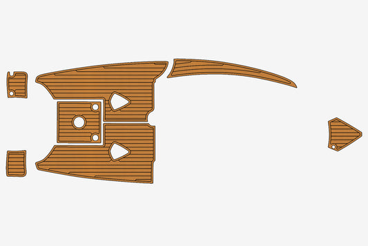 2006 Quicksilver 635 Commander Marine teak deck EVA Foam Boat flooring