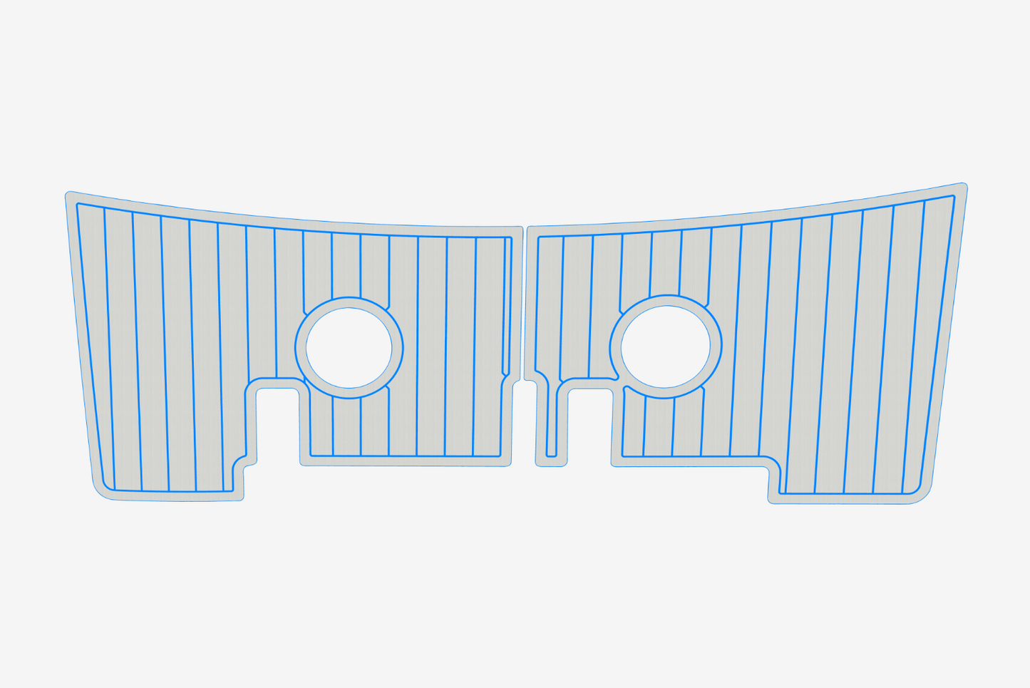2016 Regulator 28 Swim platform 1/4"6mm EVA Foam faux mat floor