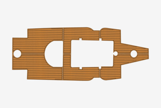 2016 Dusky XF 278 Cockpit 1/4"6mm EVA Foam carpet marine floor