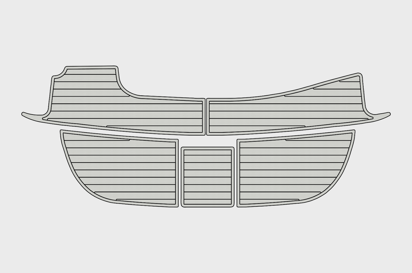 1997-1999 Sea Ray 330 Sundancer Swim platform 1/4"6mm EVA Foam floor