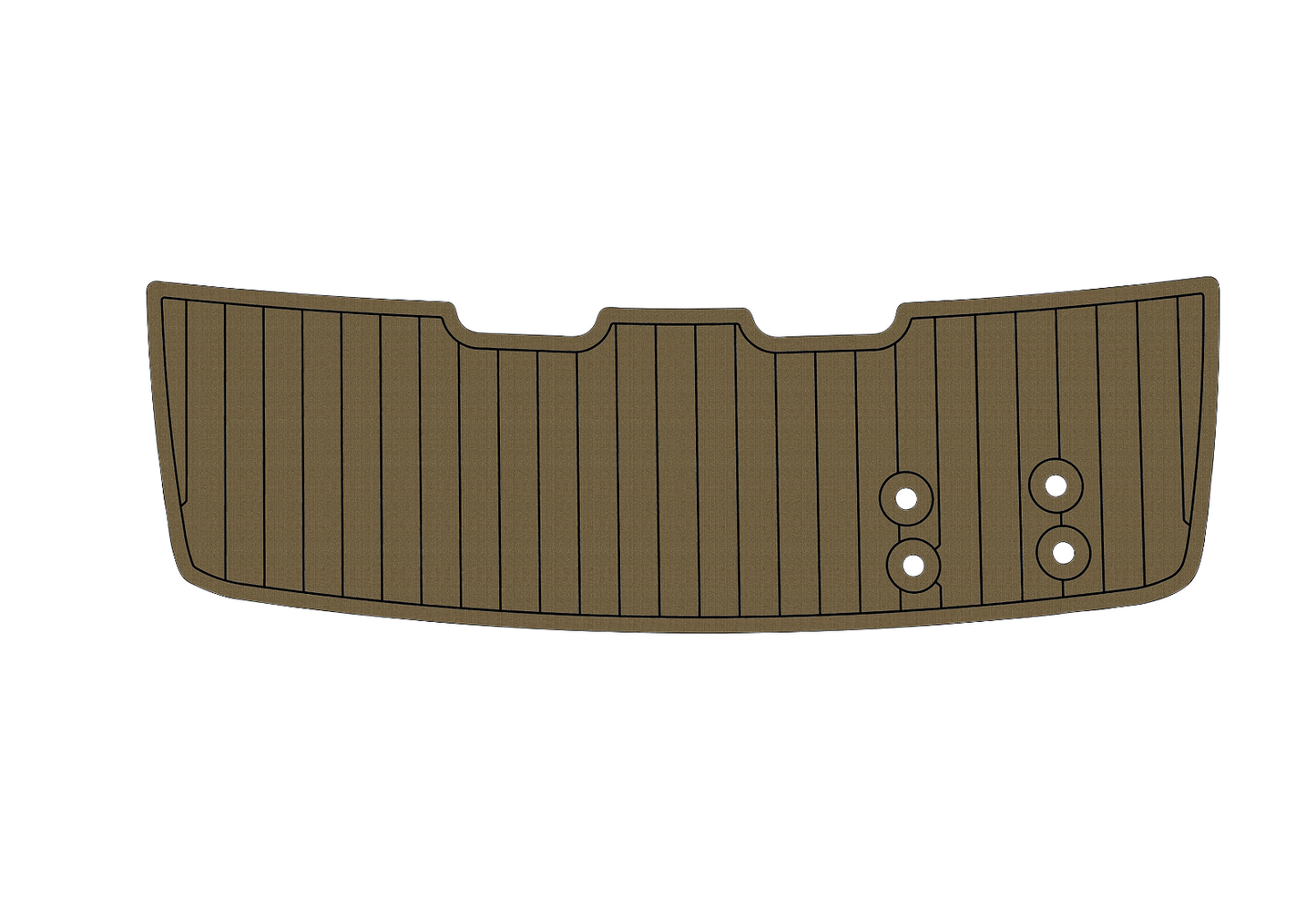 2008-2010 Bayliner 195 Discobery Swim platform 1/4" 6mm EVA foam floor