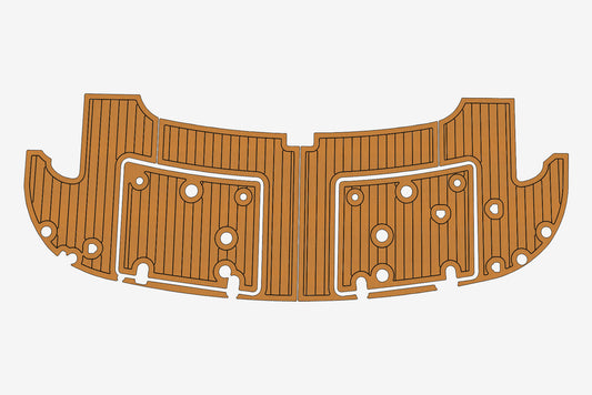 2004 Fairline 59 Cockpit Swim platform 1/4"6mm EVA Foam carpet marine floor