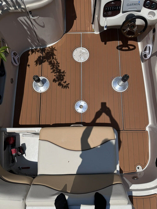 1999-2002 Sea Ray 210 Sundeck Cockpit Swim platform 1/4"6mm EVA foam faux floor
