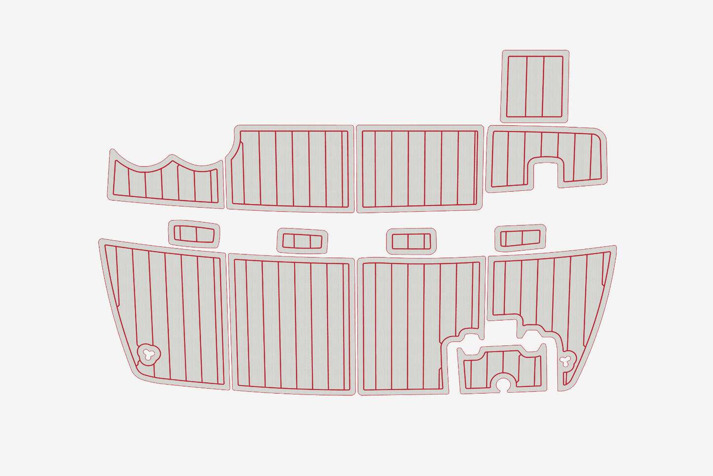 2001 Regal 2960 Marine teak deck EVA Foam Boat flooring