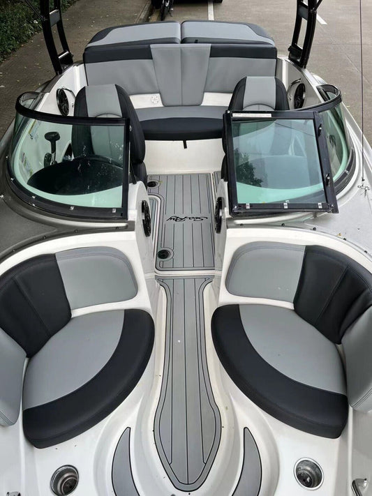 2008-2012 sea ray 185 sport Cockpit 1/4" 6mm EVA Faux Teak decking floor