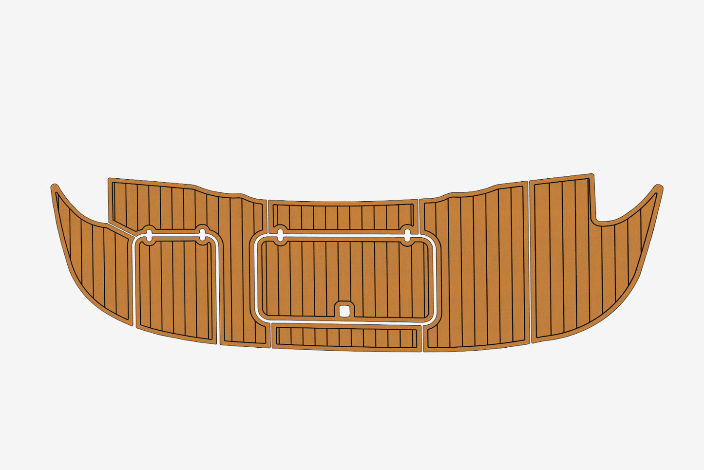 1998 Sealine 420 Statesman Cockpit Swim platform 1/4"6mm EVA Foam faux mat floor
