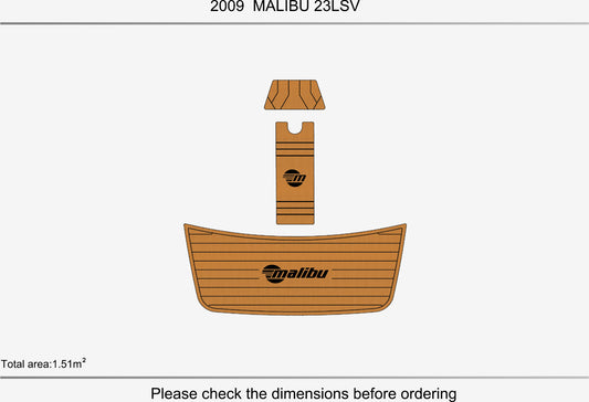 2009 malibu 23 lsv Swim platform EVA foam faux teak marine floor