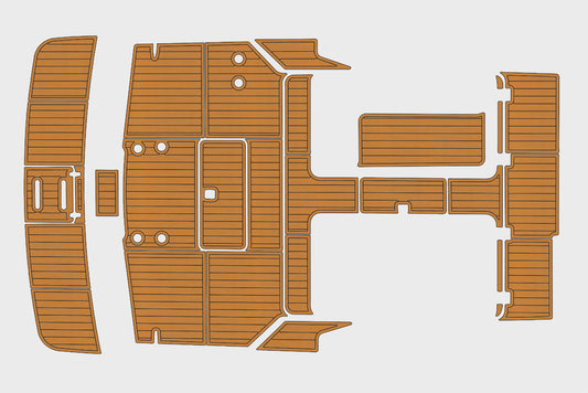 2002-2004 Tiara 29 Coronet Cockpit Swim platform 1/4"6mm EVA Foam floor