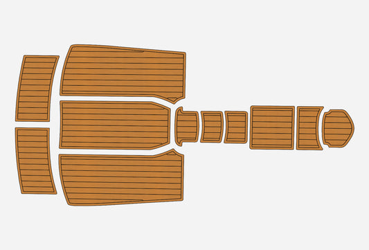 2008-2010 Bella 570 DC Marine teak deck EVA Foam Boat fuax foam mat flooring